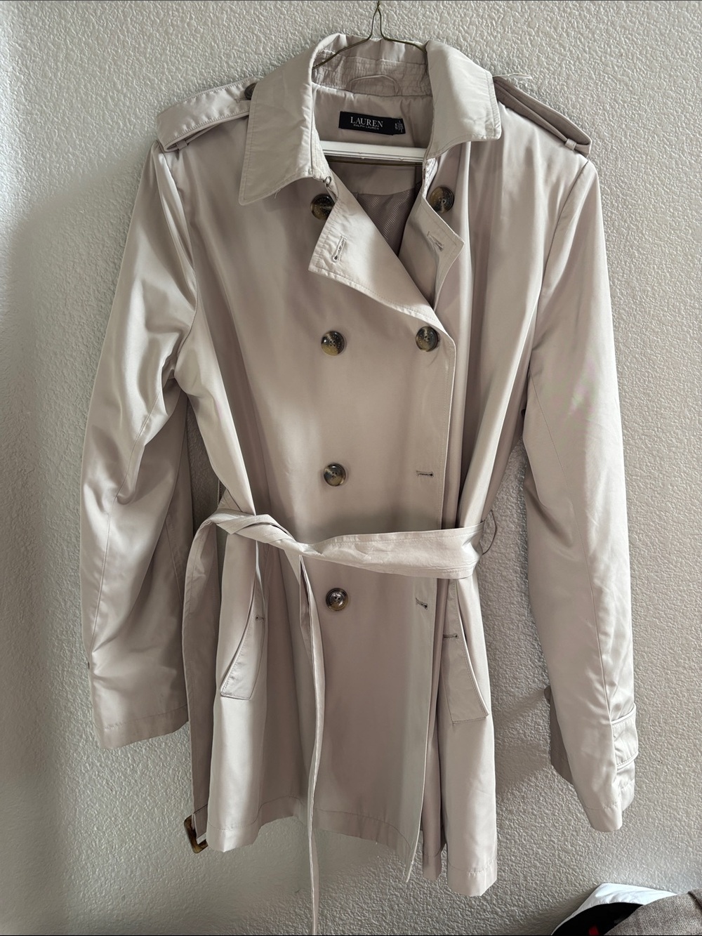 Lauren Ralph Lauren Beige Trench Coat
